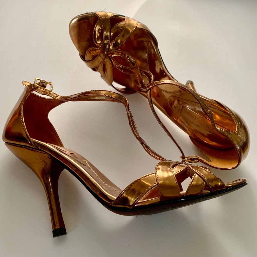 ‼️BCBG RUNWAY‼️ LIQUID METAL ROSE GOLD ‼️VINTAGE‼️